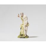 A Höchst porcelain figure of Daphnis