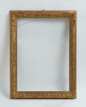 A Louis XIV giltwood frame