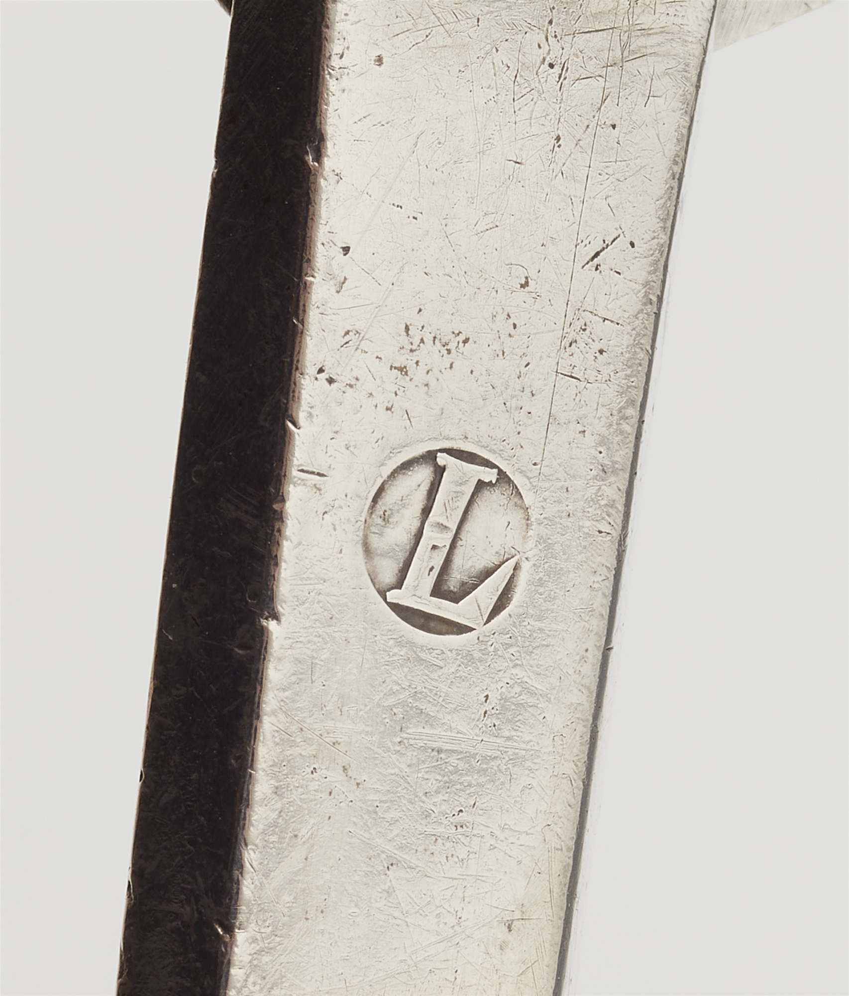 A rare silver serving spoon by Emil Lettré - Image 2 of 2