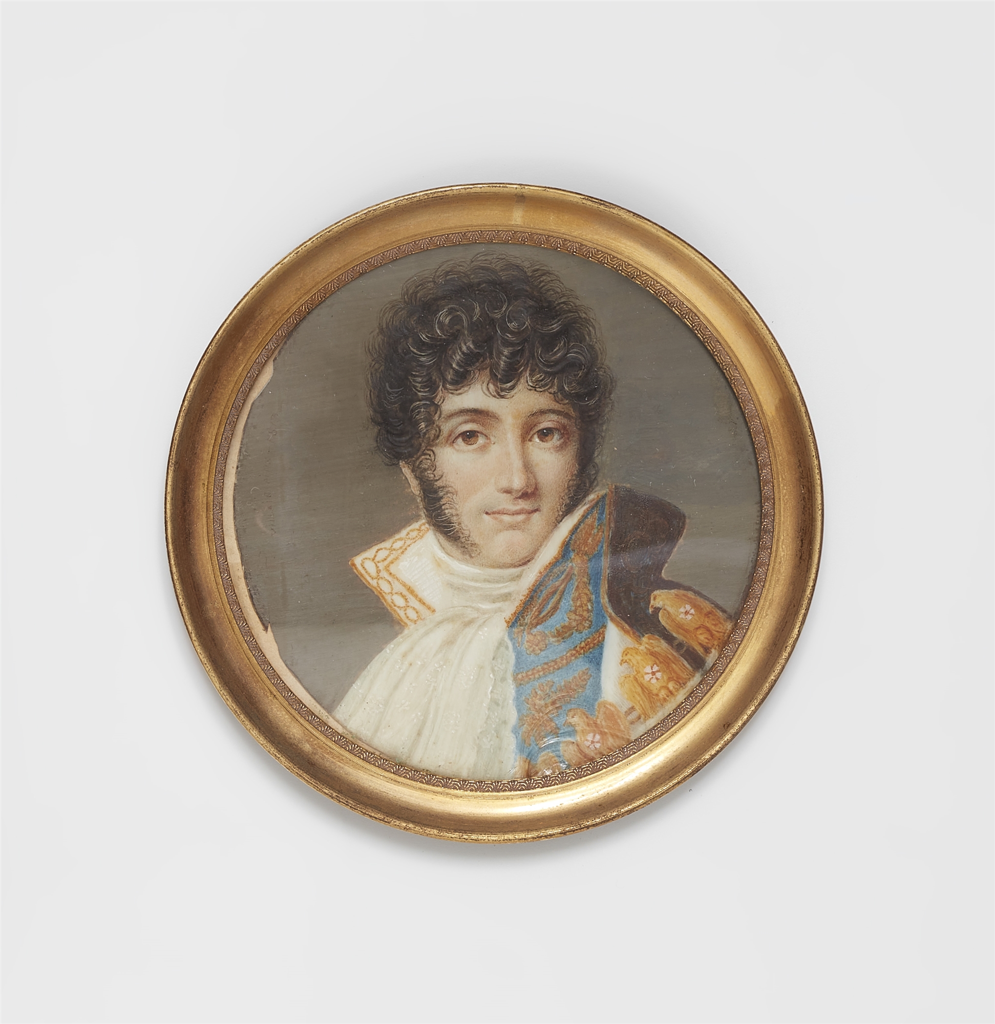 A French portrait miniature of Joachim Murat King of Naples