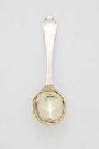 A parcel gilt Copenhagen Baroque silver spoon