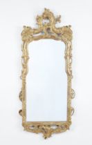A German Rococo mirror
