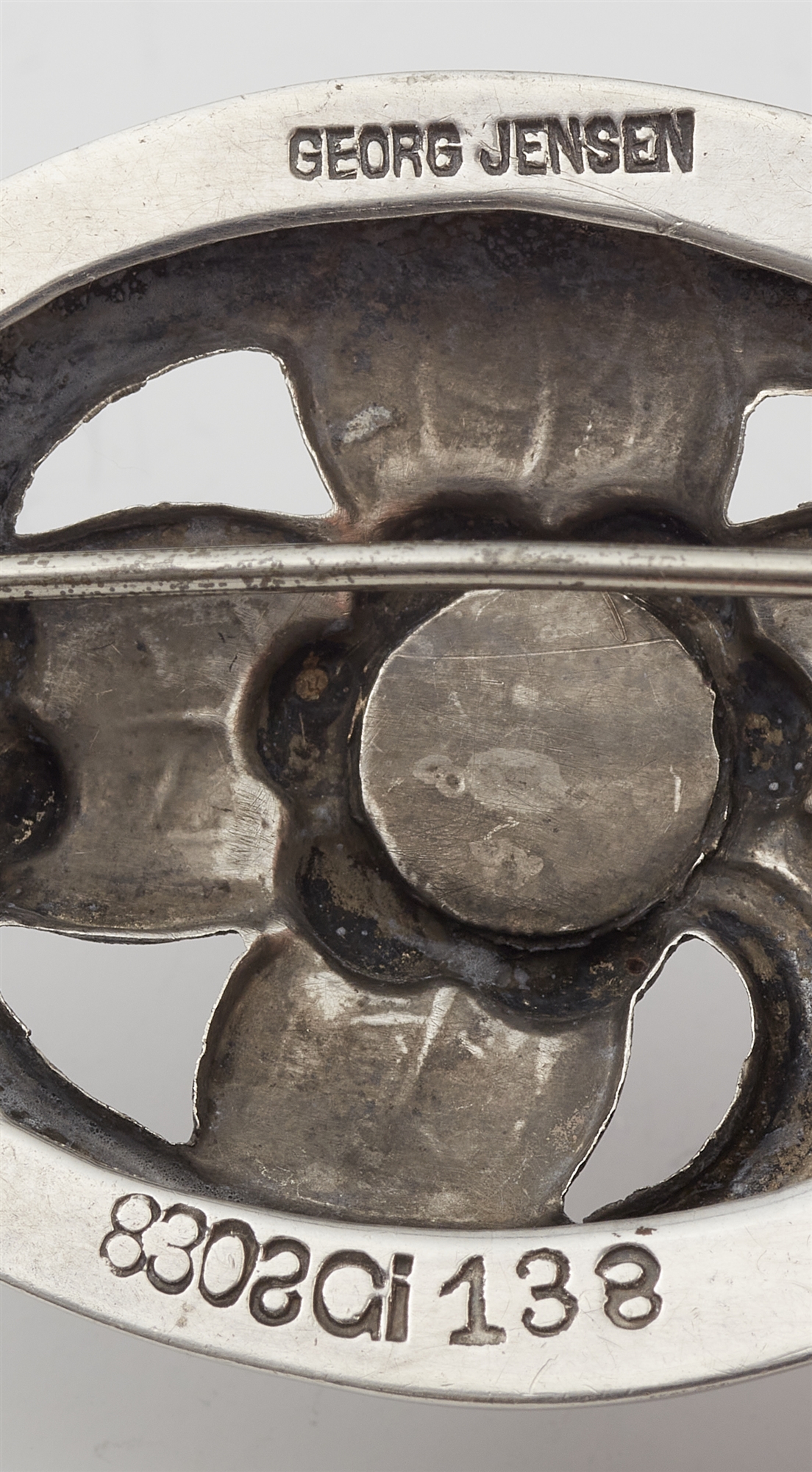 A Jugendstil silver brooch, model no. 138 - Image 2 of 2