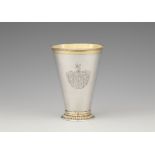 A parcel gilt Reval silver beaker