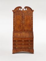 A rare Saxon writing cabinet