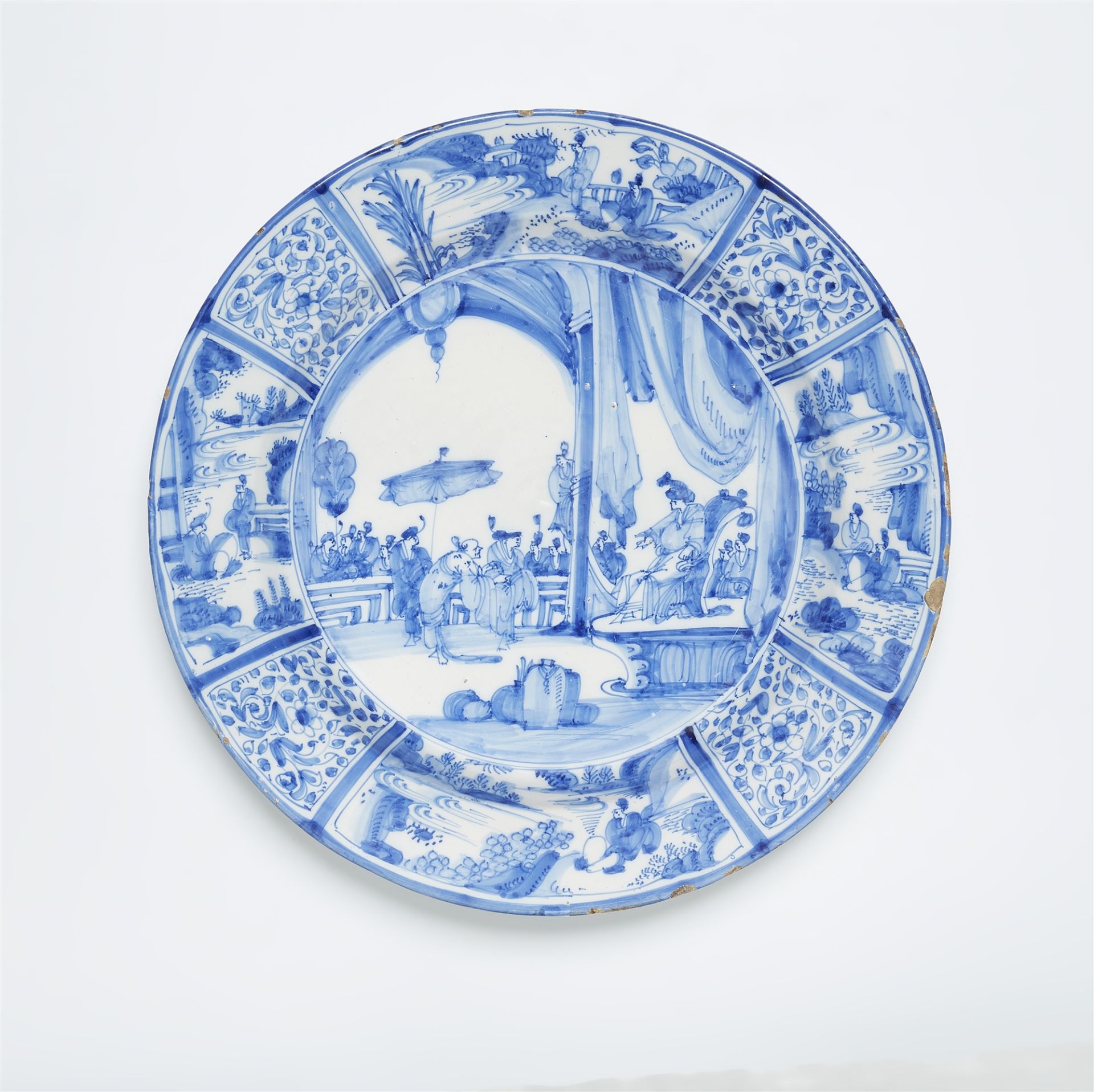 Schüssel mit seltener Chinoiserie