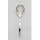 A Copenhagen silver cream spoon, model no. 141