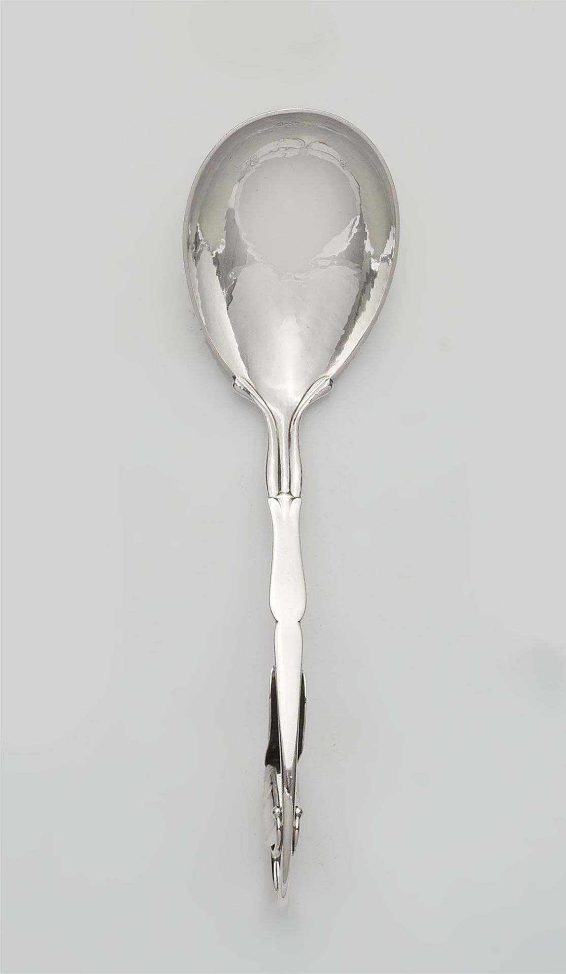 A Copenhagen silver cream spoon, model no. 141