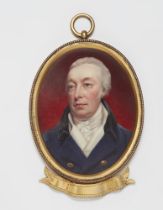 A portrait miniature of the English lawyer and judge Sir John Richardson