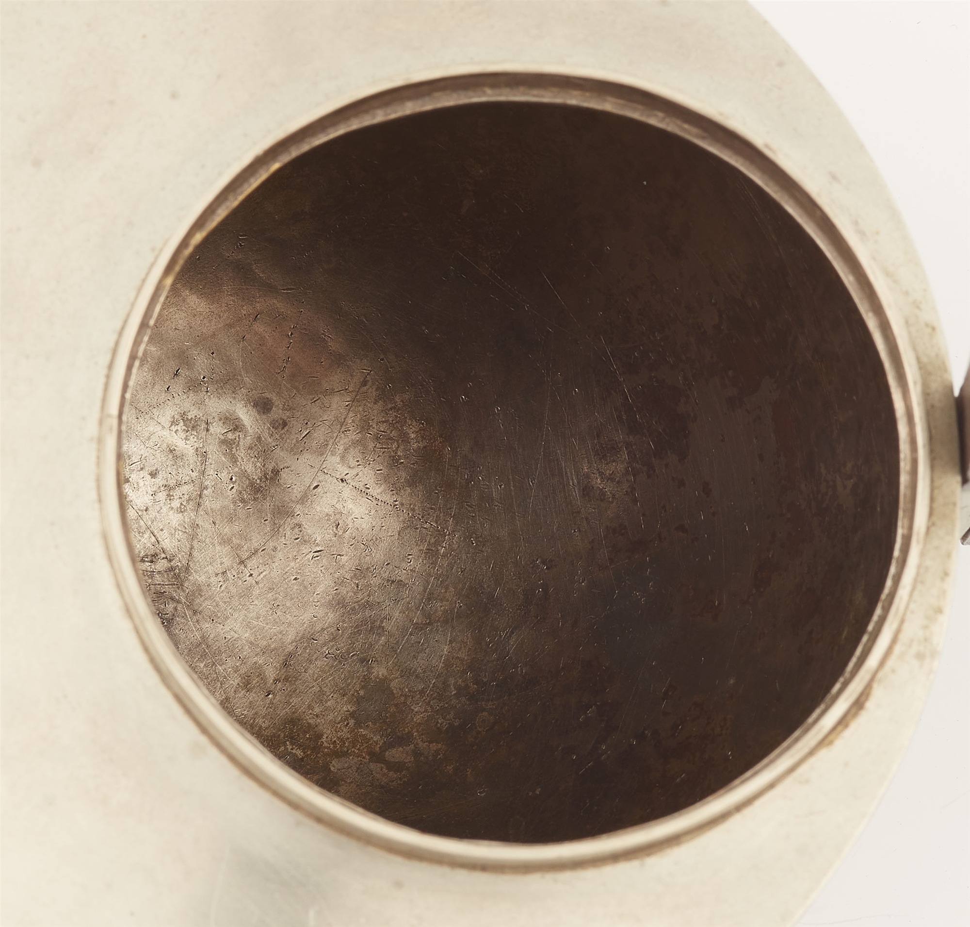 A Bauhaus nickel silver teapot, model MT 49 / ME8 - Image 8 of 9