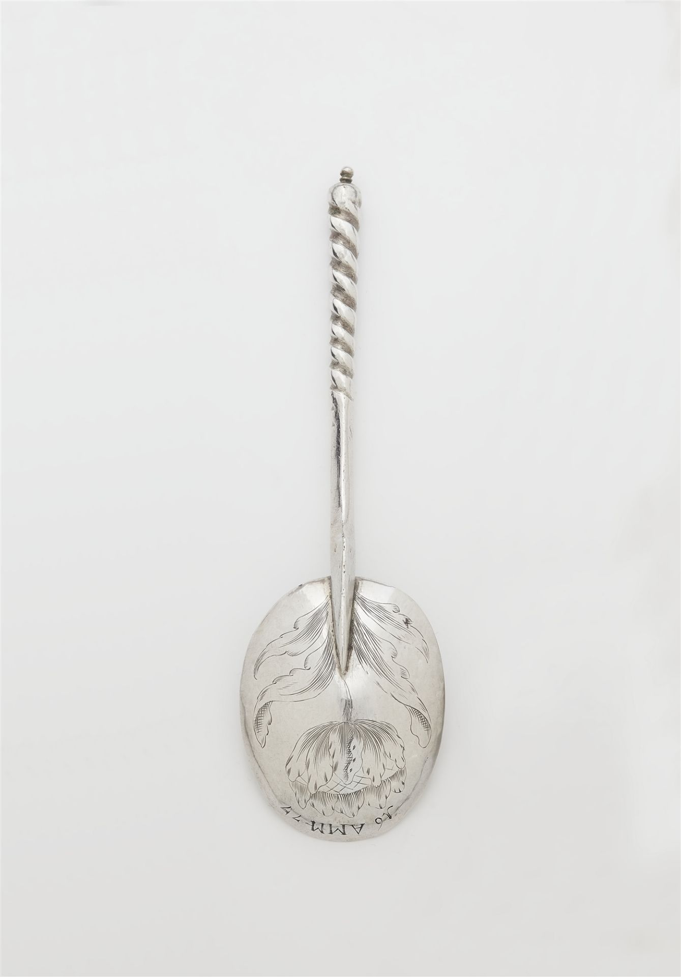 A Swiss silver spoon - Image 3 of 4