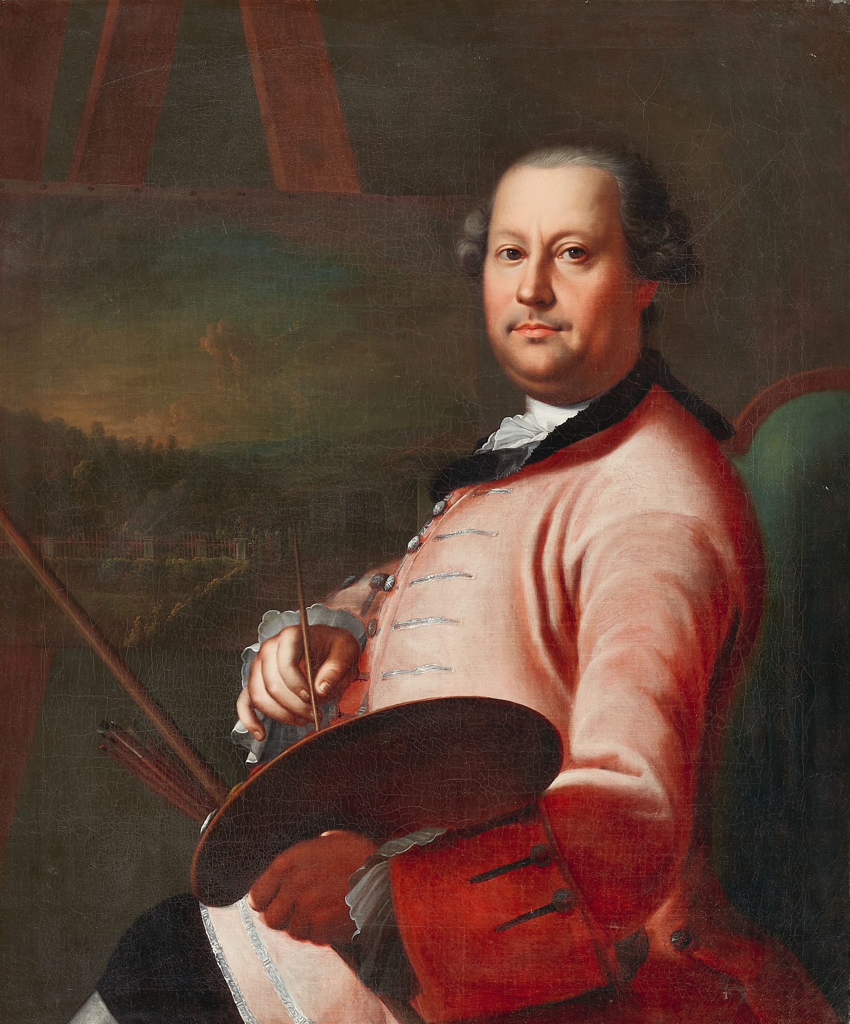 Johann Ulrich Schnetzler, Portrait of Christian Georg Schütz the Elder