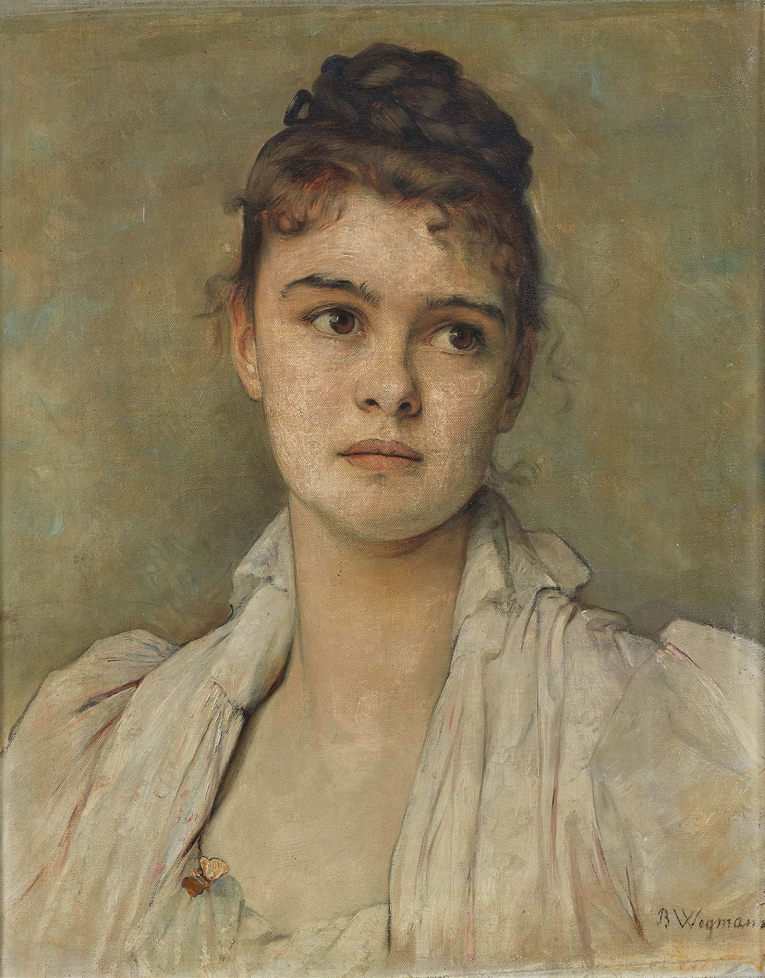Bertha Wegmann, Portrait of a Young Woman