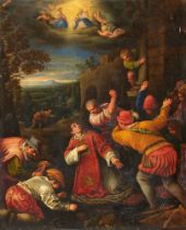 Francesco Bassano, der Jüngere, zugeschrieben, Steinigung des Hl. Stephanus