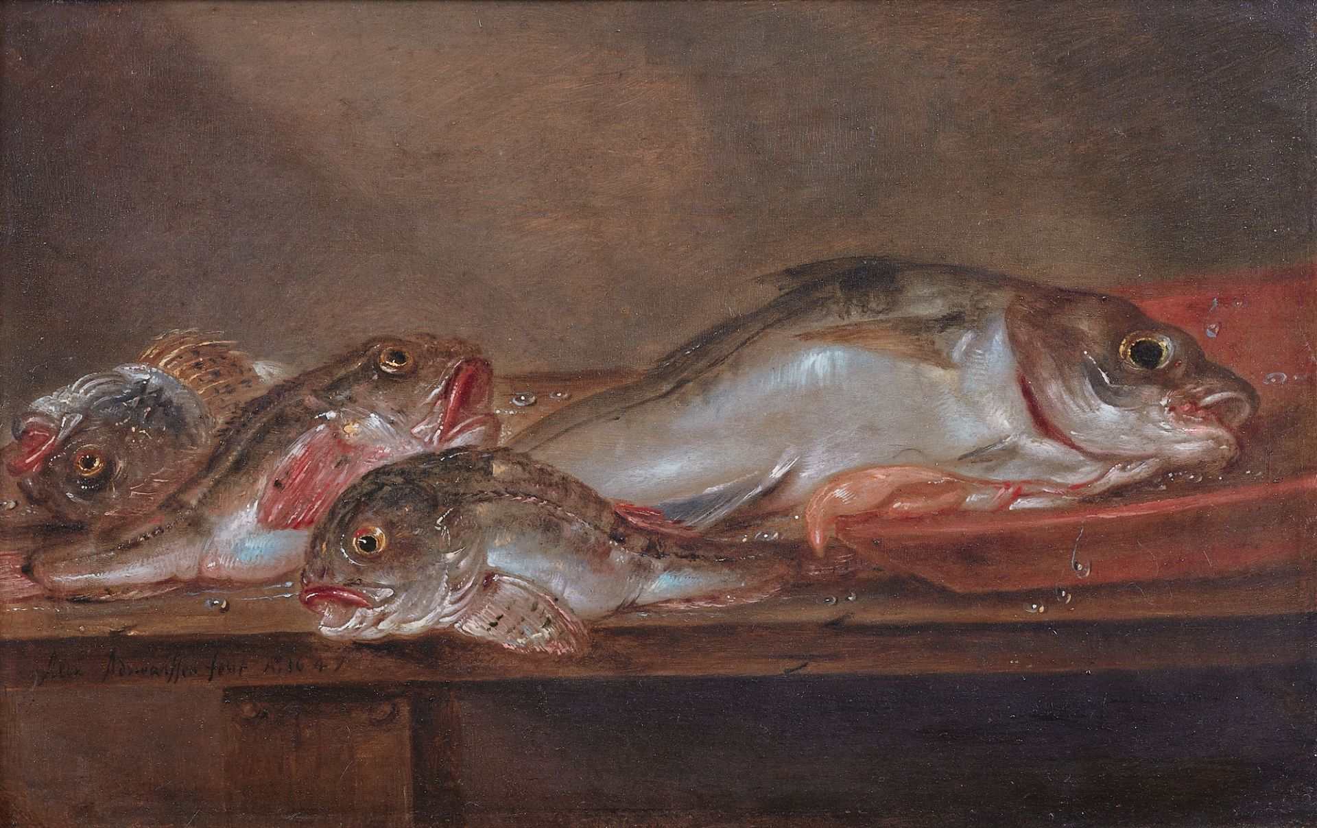 Alexander Adriaenssen, Fish Still Life