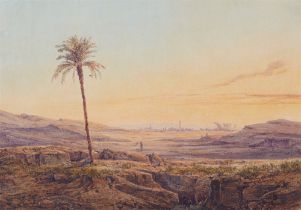 Friedrich Otto Georgi, Heliopolis bei Sonnenuntergang