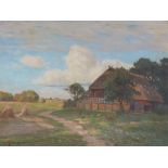 Paul Müller-Kaempff, Landschaft mit Bauernhaus