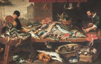 Frans Snyders, Werkstatt, Der Fischmarkt
