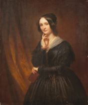 Carl Christian Vogel von Vogelstein, Bildnis einer Dame in schwarzem Kleid