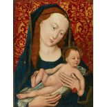 Master of the Legend of the Magdalen, Mary with her child