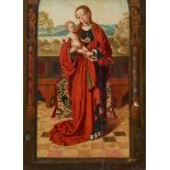 Petrus Christus, follower of, Virgin and Child under an arch