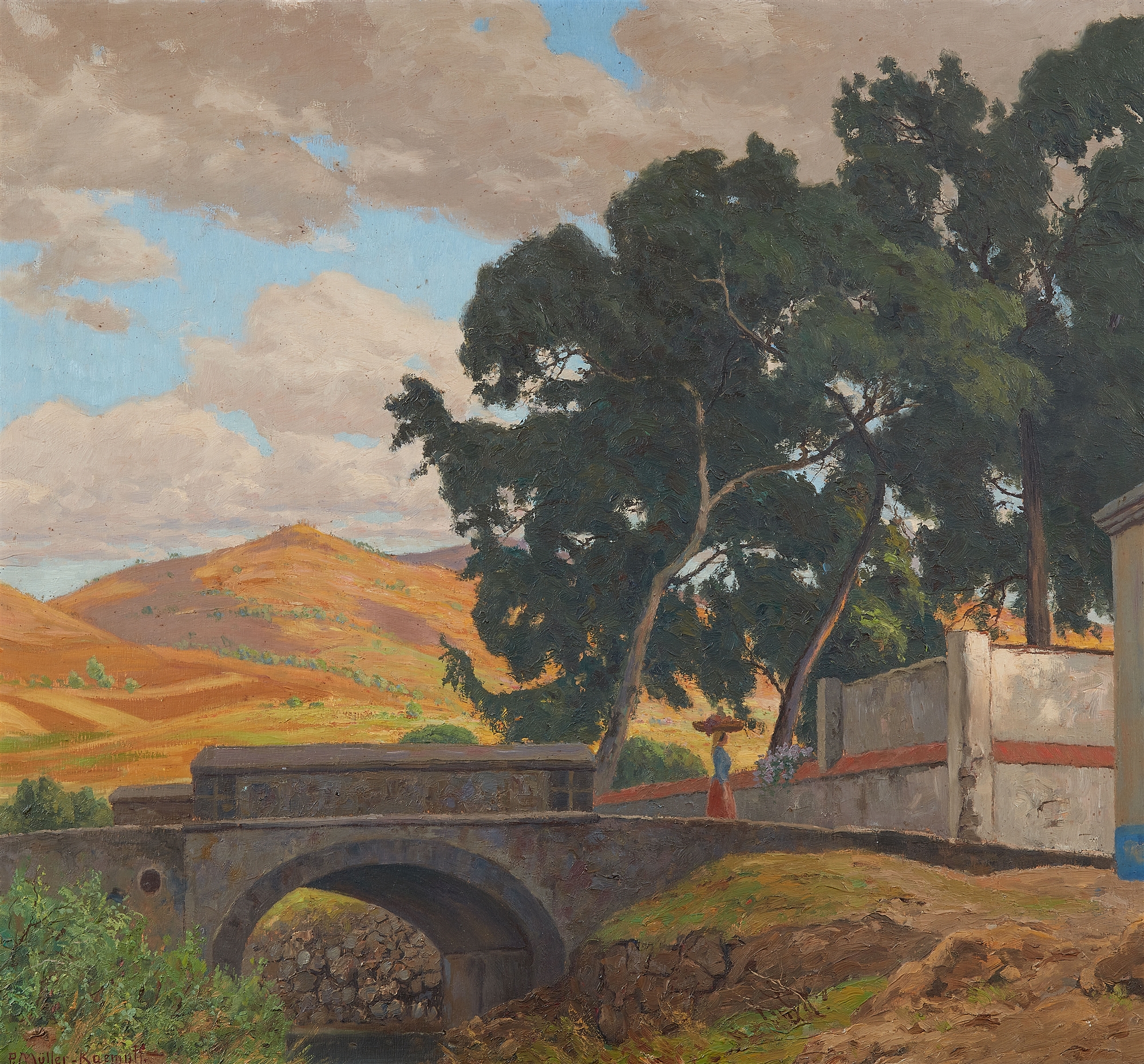 Paul Müller-Kaempff, Old Bridge in Tenerife