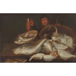 Pieter van Schaeyenborgh, Still Life with Saltwater Fish