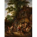 Adriaen van Ostade, Peasant Dance by a Tavern