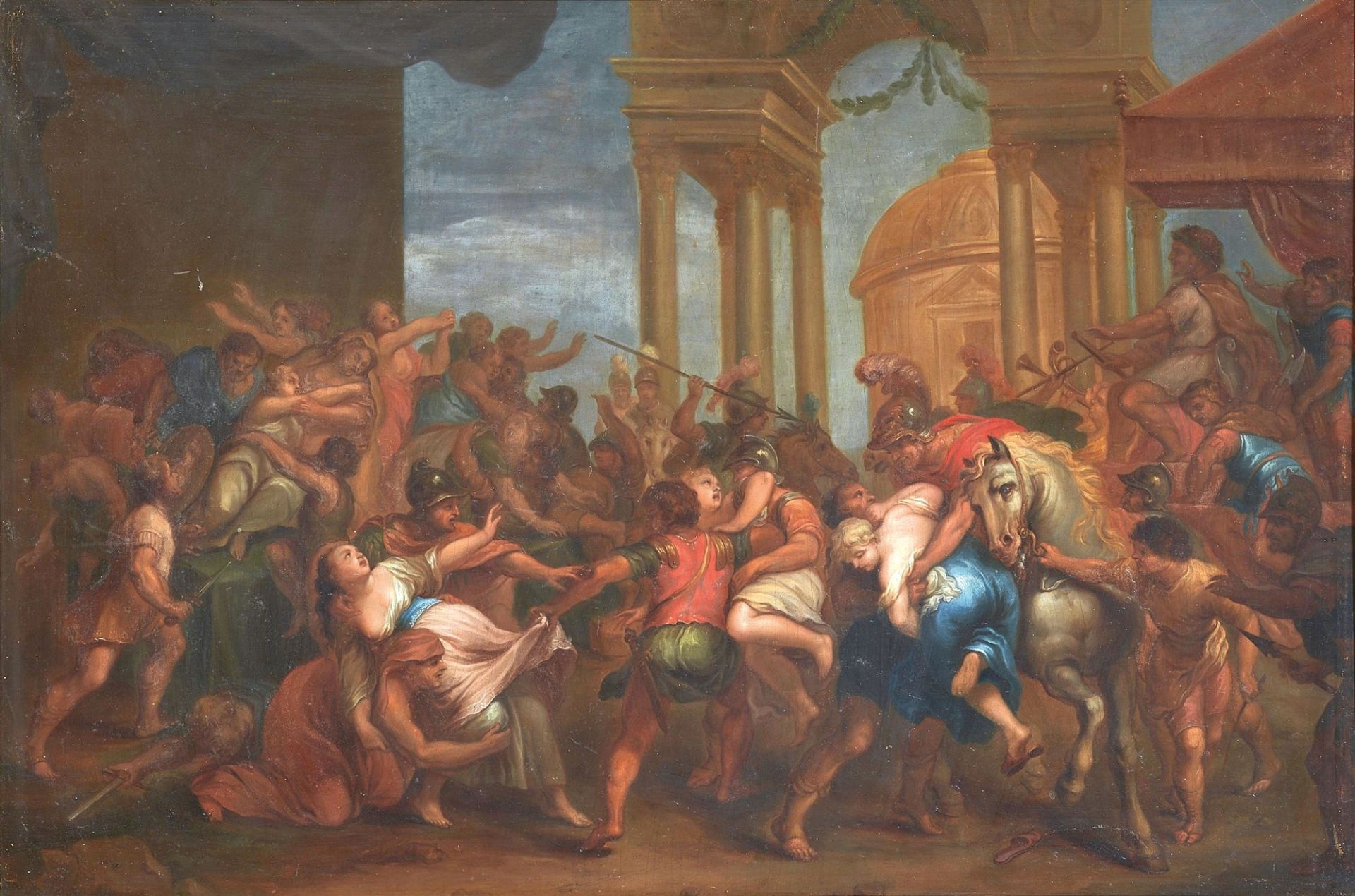 Peter Paul Rubens, copy after, The Rape of the Sabine Women