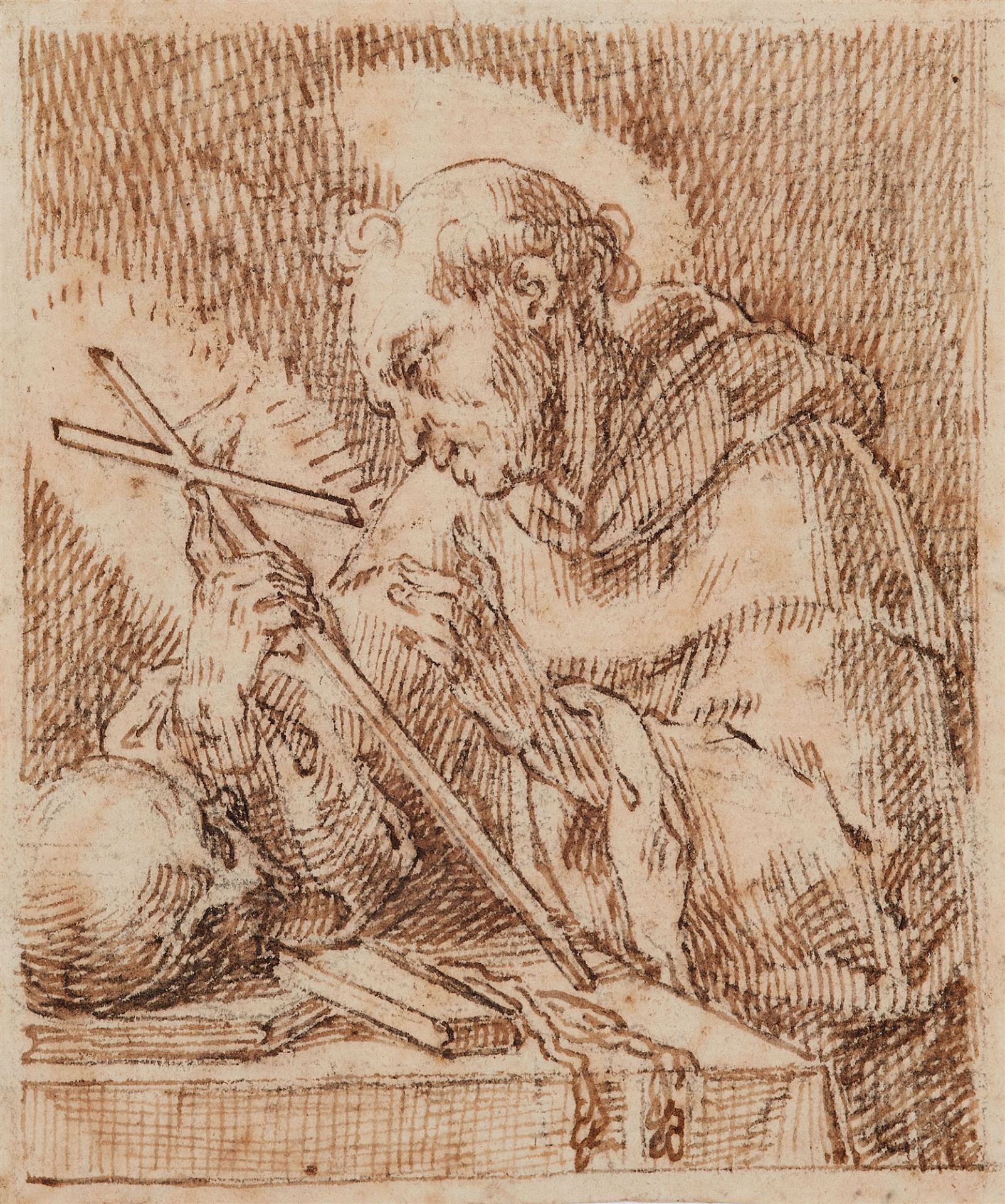 Bologneser Meister des 17. Jahrhunderts, Hl. Franziskus