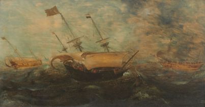 Andries van Eertvelt, Zwei Marinebilder