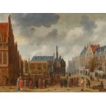 Haarlemer Schule 1640er Jahre, Der Grote Markt in Haarlem