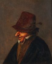 Adriaen van Ostade, zugeschrieben, Ein Bauer