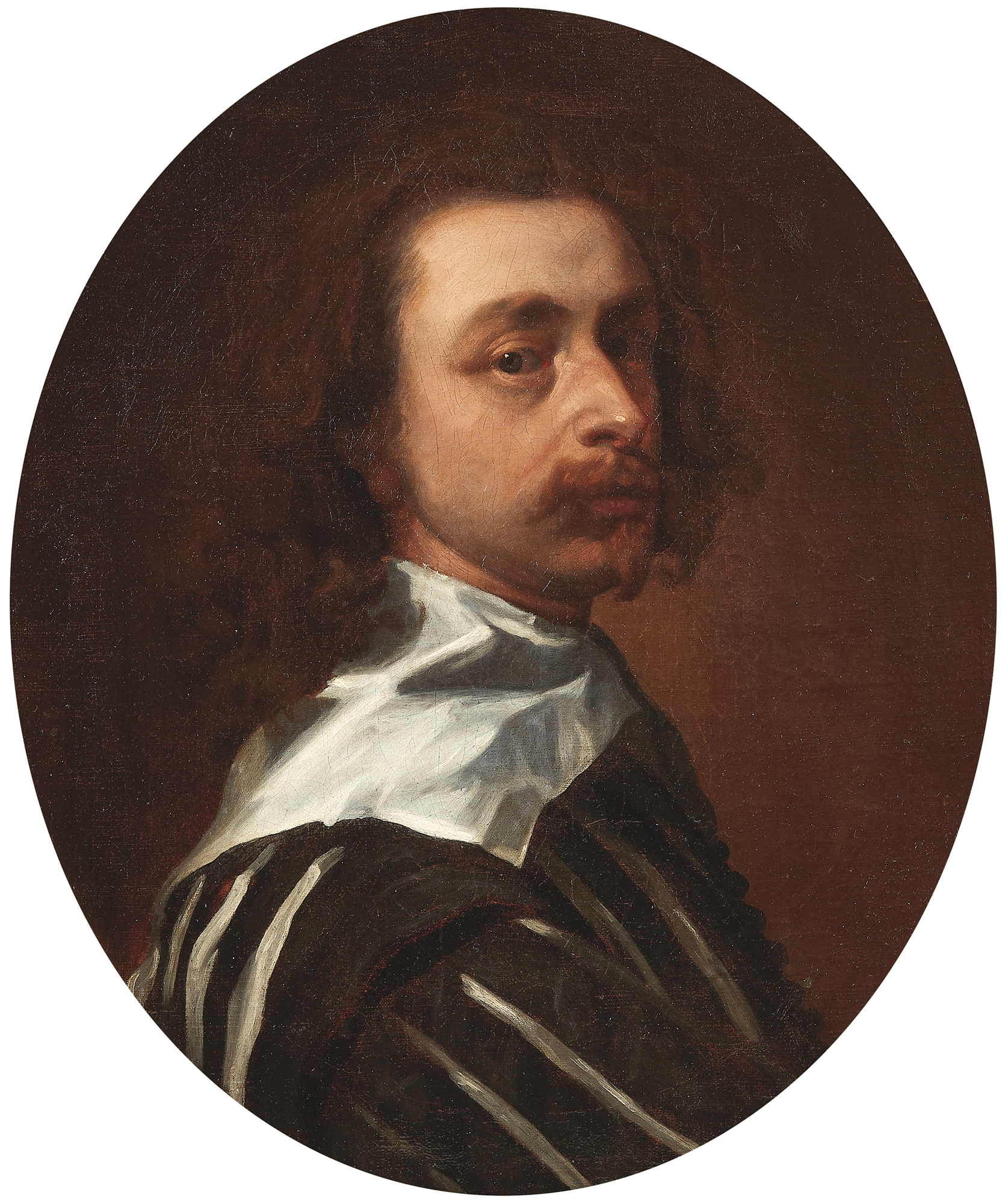 Flemish School 17th century, Portrait of a Man