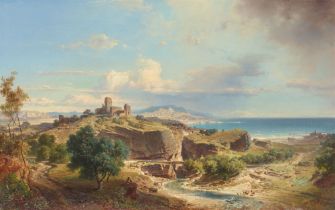 Fritz Bamberger, Spanische Küstenlandschaft zwischen Murcia und Almeria