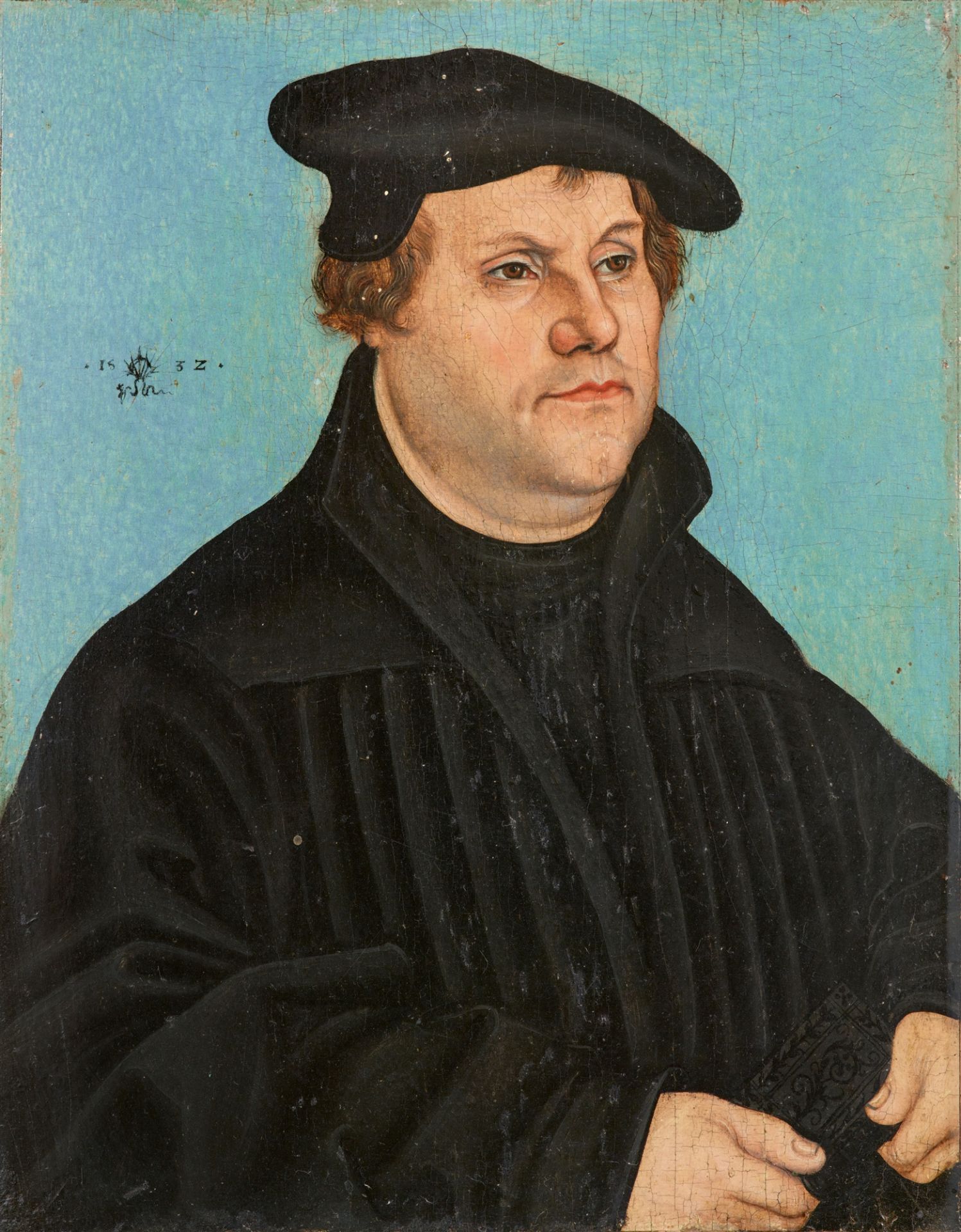 Lucas Cranach d. Ä., Werkstatt, Porträt Martin Luther