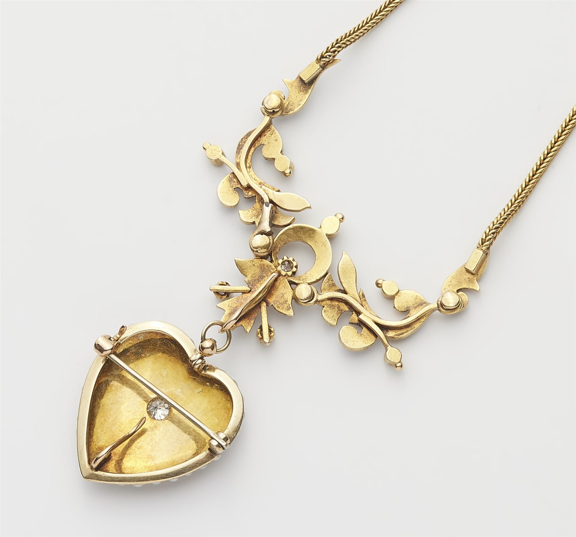 Collier mit Herzanhänger - Bild 2 aus 2