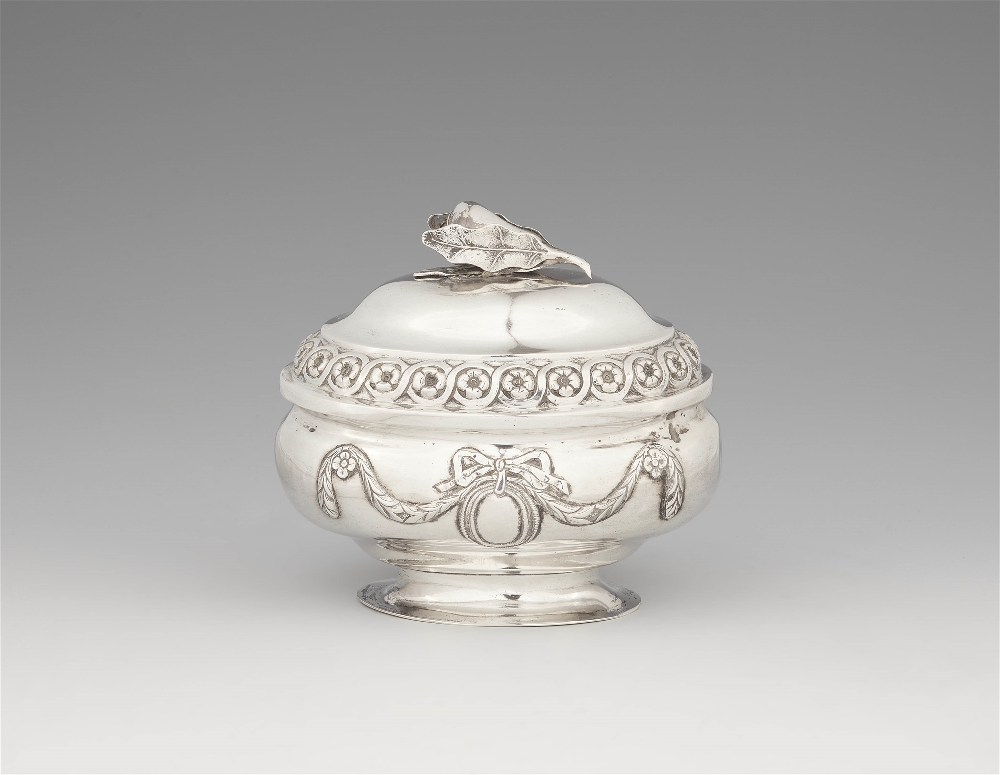 A Weissenfels silver sugar box