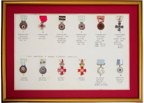Red Cross Medals Collection