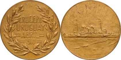 Launch of the "Uruguay" Cruiser Medal