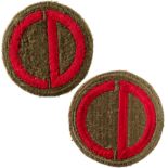 85th Infantry Division Patches