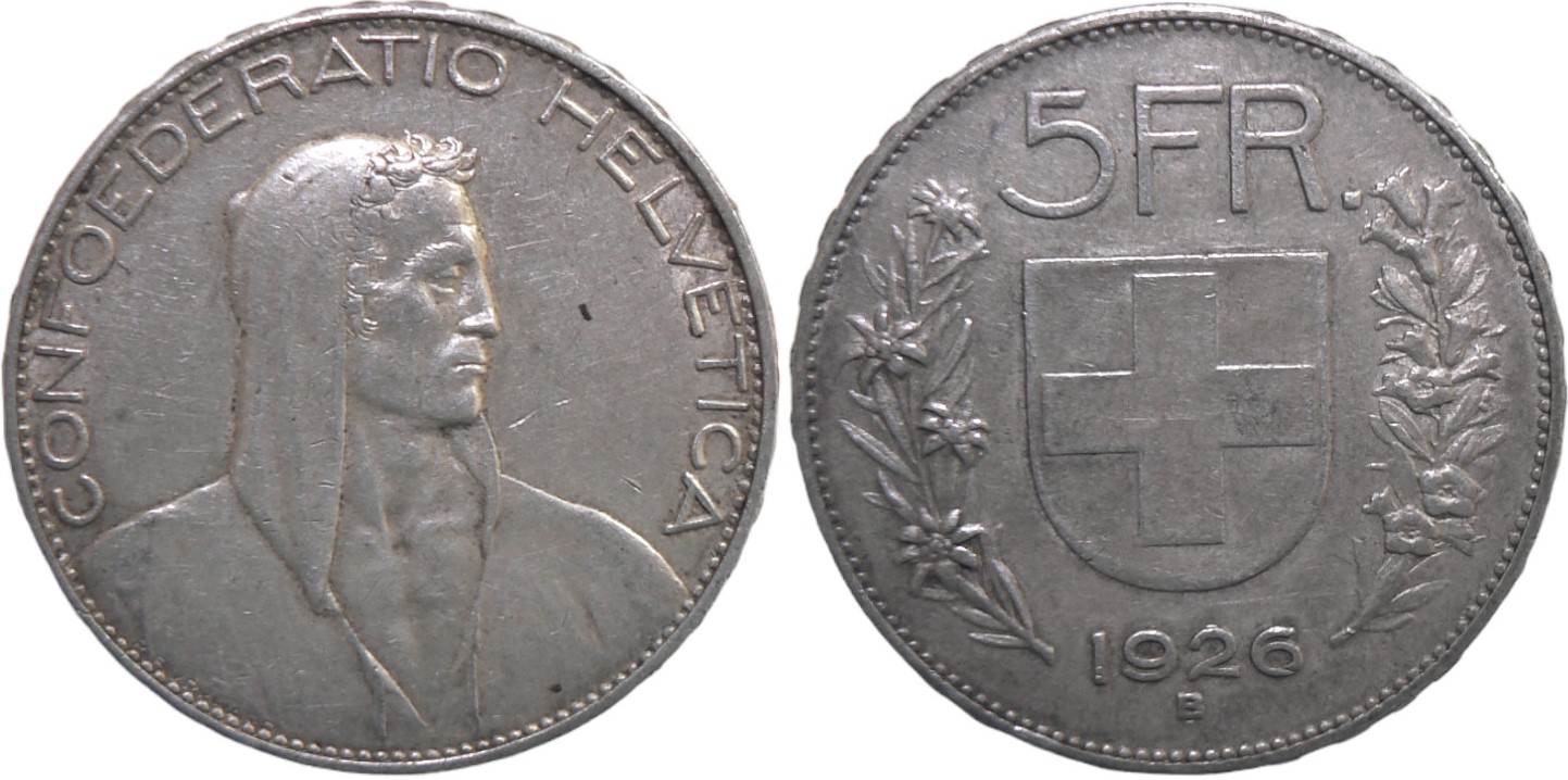 5 Francs 1926