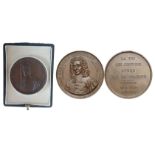 Neuchatel, Medal Dedicated to Jean Frederic Ostervald, 1863