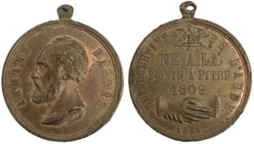 2nd Republic (1848-1852) Medal to Commemorate Armand Barbes 1848