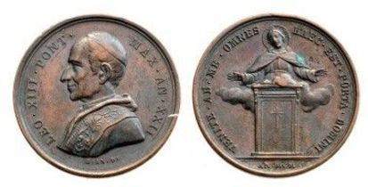 Pope Leo XIII (1878-1903) Commemorative Medal 1900