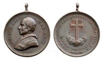Pope Leo XIII (1878-1903) Commemorative Medal 1888