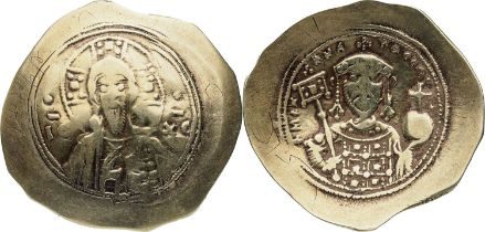 Michael VII Ducas (1071-1078). Histamenon Nomisma Scyphate (27 mm, 4.2 g) Constantinople