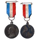 Pius IX - Medal for the Triduum in Lourdes for the closing of the Jubilee of the Redemption