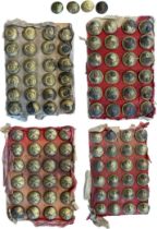 Lot of 100 Military Buttons, md 1873