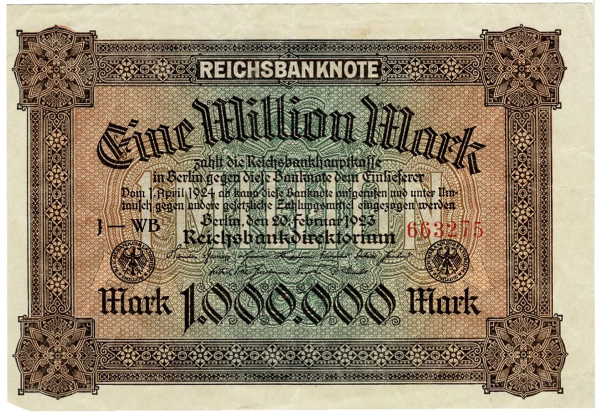 1 Million Mark 20.02.1923
